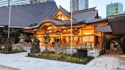 西久保八幡神社の本殿・本堂