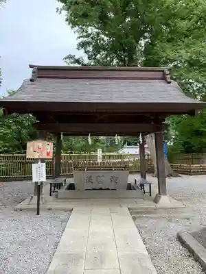 師岡熊野神社の手水舎