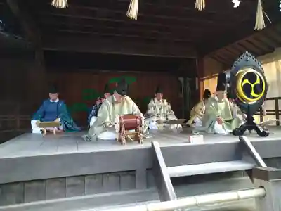 阿智神社の神楽