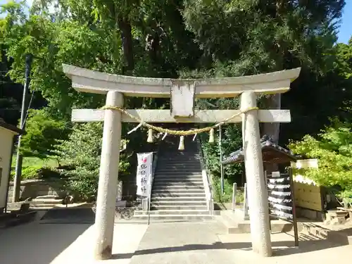 田間神社の鳥居