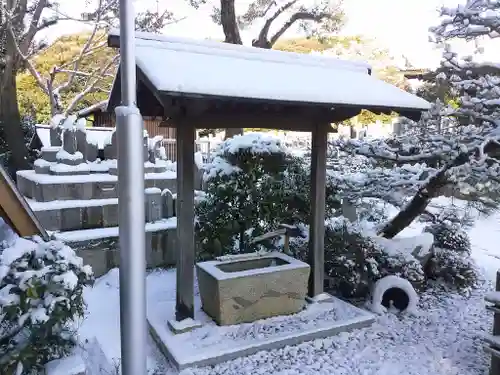 泉柳寺の手水舎