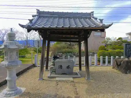 山祗社の手水舎