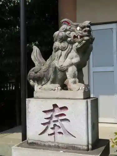 菅谷神社の狛犬