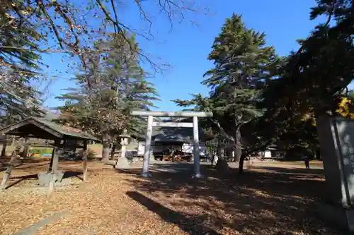 上田招魂社の鳥居