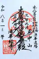 法華経寺の御朱印