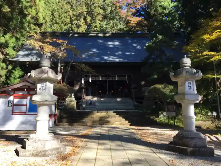 河口浅間神社の本殿・本堂