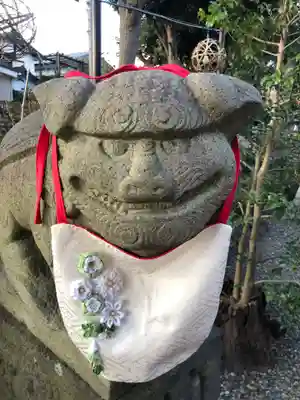 菊田神社の狛犬