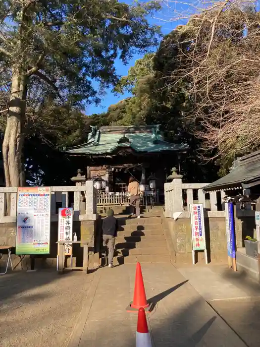 鶴嶺八幡宮の本殿