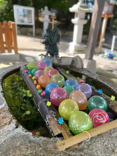 立志神社の手水舎