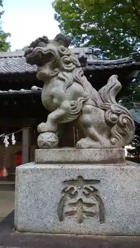 仙波氷川神社の狛犬