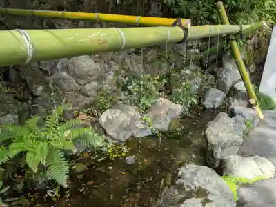 白笹稲荷神社の手水舎