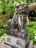 堀越神社の狛犬