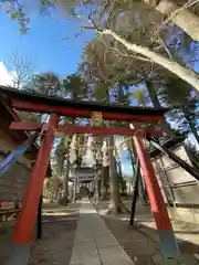 諏訪内山神社の鳥居