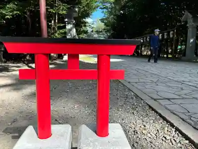 帯廣神社の鳥居