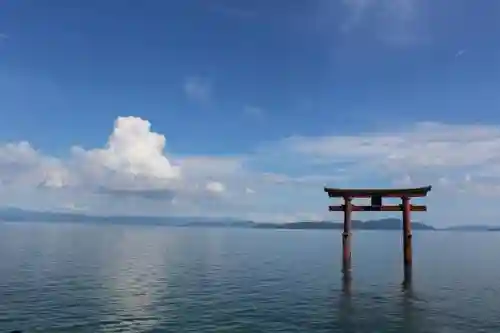 白鬚神社の鳥居