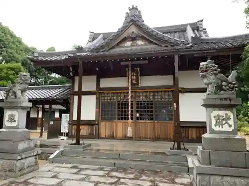 八幡社の本殿・本堂