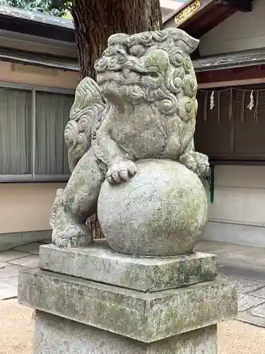 山阪神社の狛犬