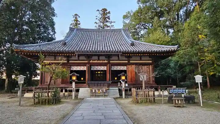 大直禰子神社の本殿・本堂