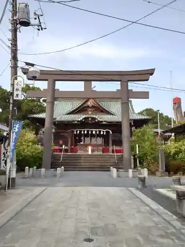 板倉雷電神社の鳥居