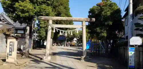 天祖神社の鳥居