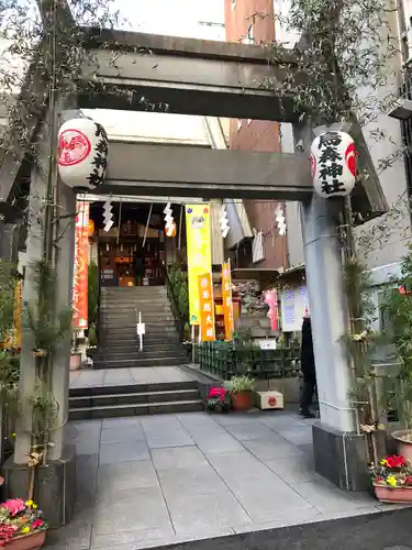 烏森神社の鳥居