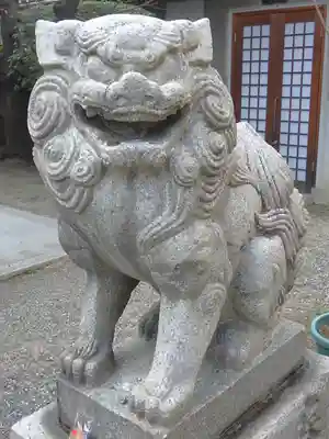 四貫島住吉神社の狛犬
