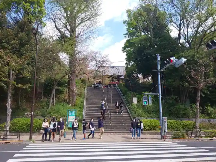 清水観音堂の周辺