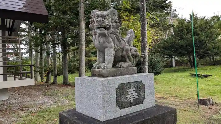 中札内神社の狛犬