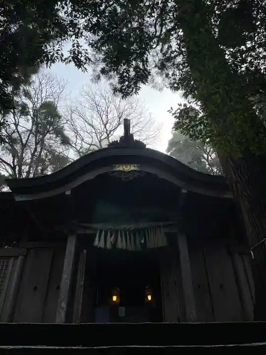 槵觸神社の本殿・本堂
