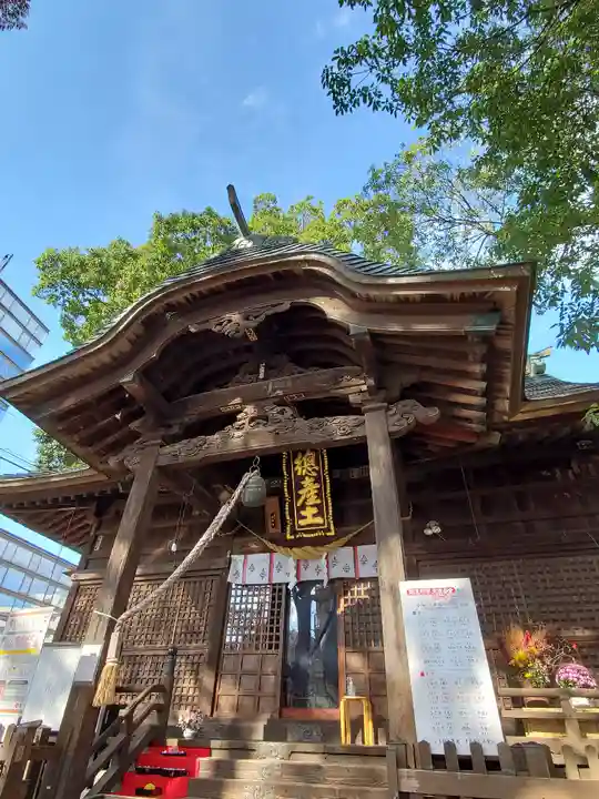 阿邪訶根神社の本殿・本堂