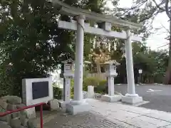 多摩川浅間神社の鳥居