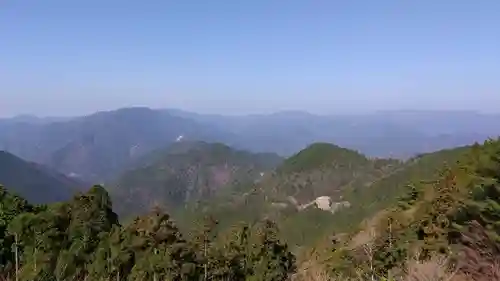 玉置神社の景色