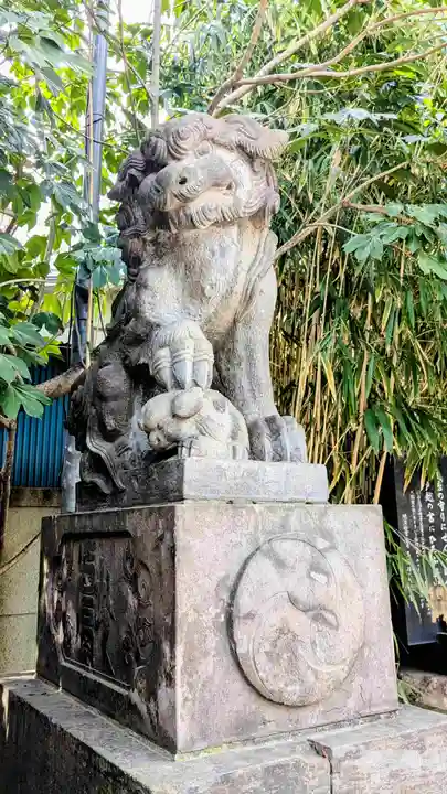 戸越八幡神社の狛犬