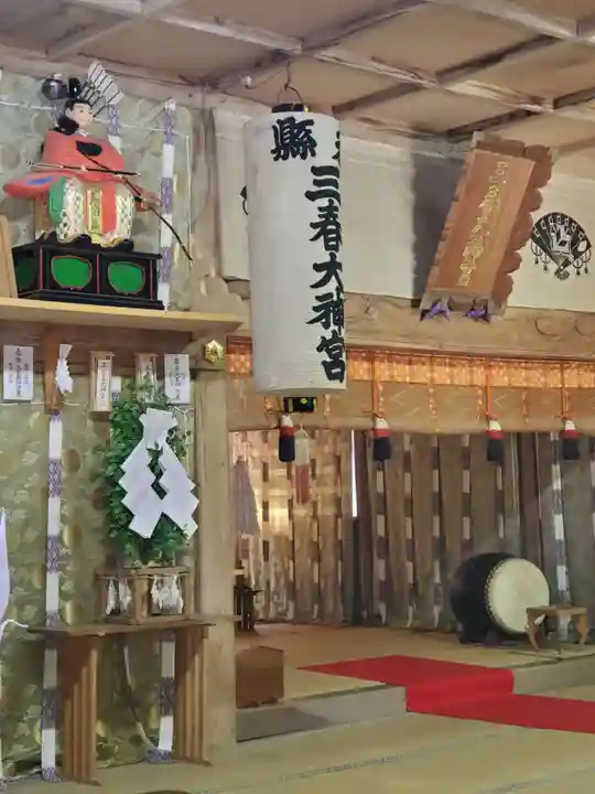 三春大神宮の本殿・本堂