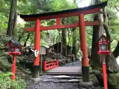 貴船神社奥宮の鳥居