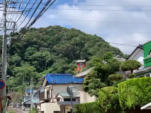 八幡神社の景色