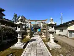 白山神社の鳥居