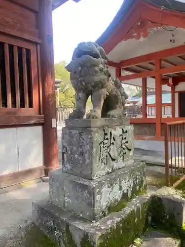 大原八幡宮の狛犬