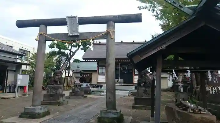 豊受神社(伊勢宿)の鳥居