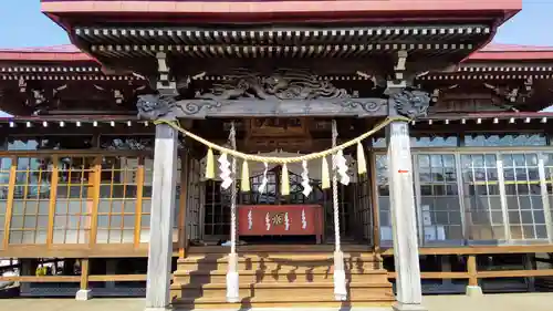 伊達神社の本殿・本堂