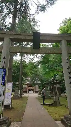 蛟蝄神社奥の宮の鳥居