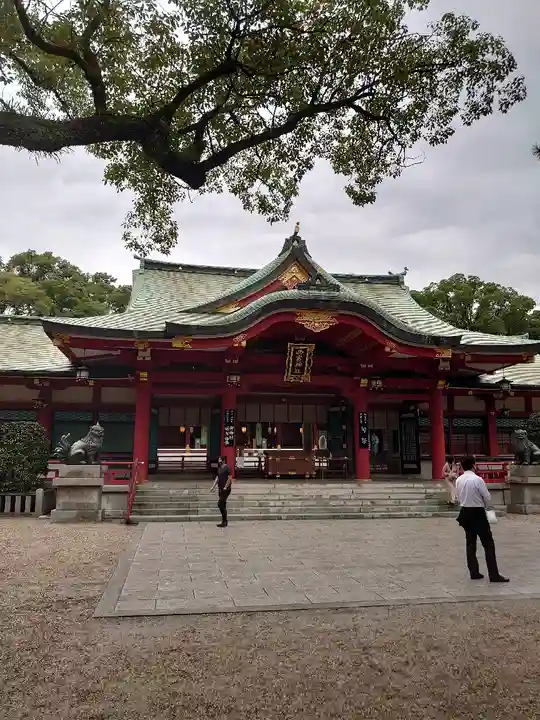 西宮神社の本殿・本堂