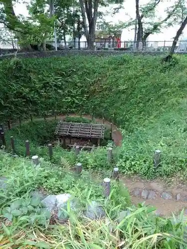 五ノ神社の庭園