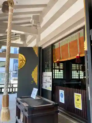 難波神社の本殿・本堂