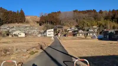 摩利支天堂の景色