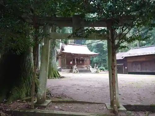 池之神社の鳥居