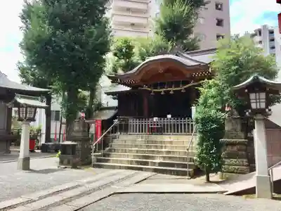 池尻稲荷神社の本殿・本堂