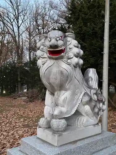 伏古神社の狛犬