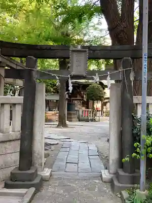 小野照崎神社の鳥居