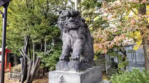 篠路神社の狛犬